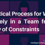 A Practical Process for Working Remotely in a Team from the Theory of Constraints