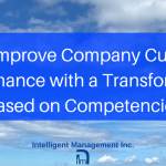 How to Improve Company Culture and Performance with a Transformation Based on Competencies