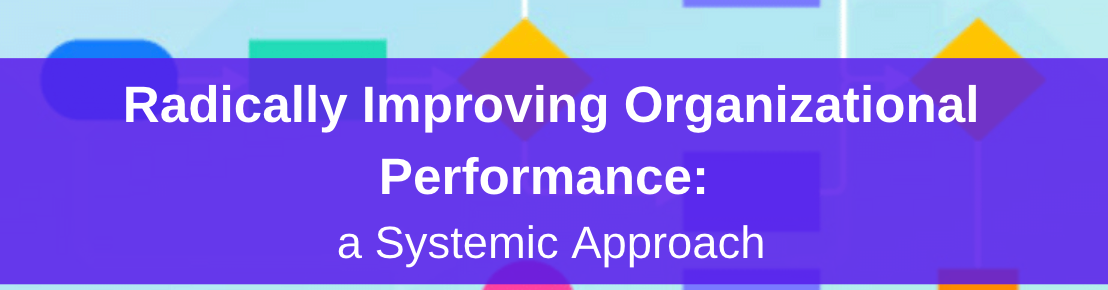 Radically Improving Organizational Performance – a Systemic Approach
