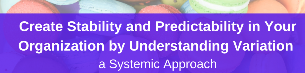 Create Stability and Predictability in Your Organization by Understanding Variation – A Systemic Approach Part 6